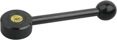 KIPP - 5/8-11, Steel Threaded Hole Adjustable Clamping Handle - 170.5mm OAL, 33mm High - Benchmark Tooling