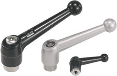 KIPP - 5/8-11, Zinc Threaded Hole Adjustable Clamping Handle - 126mm OAL, 84mm High - Benchmark Tooling