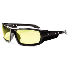 Odin Yellow Lens Black Safety Glasses - Benchmark Tooling