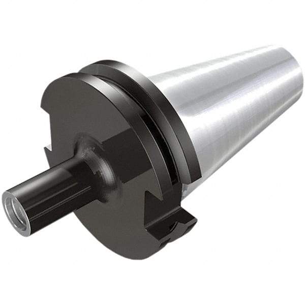 Iscar - Multimaster SK40 Taper Shank Milling Tip Insert Holder & Shank - 50mm Projection, 0.949" Neck Diam, T15 Neck Thread, MM S-A Tool Holder - Benchmark Tooling