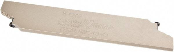 Iscar - Neutral Cut Indexable Grooving Cartridge - TIGER-IQ Insert Style - Benchmark Tooling