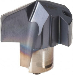Iscar - Series ICK, 27mm Diam Grade IC908 Replaceable Drill Tip - Carbide, TiAlN/TiN Finish, 27 Seat Size - Benchmark Tooling