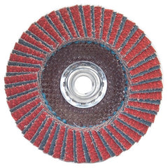 7″ × 1/4″ × 5/8″ Twinfiber Flap Disc Type 29 Conical 80 Grit - Benchmark Tooling