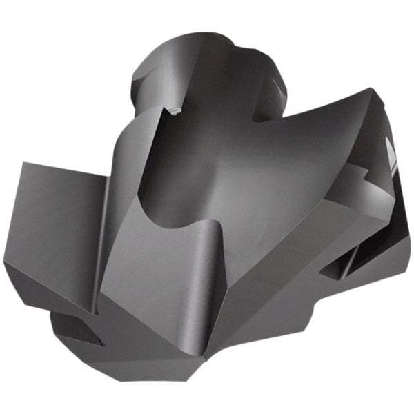 Iscar - Series ICK, 24.99mm Diam Grade IC907 Replaceable Drill Tip - Carbide, TiAlN/TiN Finish, 25 Seat Size - Benchmark Tooling