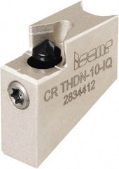 Iscar - Neutral Cut Indexable Grooving Cartridge - TIGER-IQ Insert Style - Benchmark Tooling