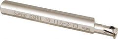 Iscar - GEHI, Internal, Left Hand, 3mm Max Depth of Cut, 1.9 to 2.4mm Groove Width, Indexable Grooving Tool Holder - GEMI, GEPI Insert Compatibility, 16mm Shank Width, 125mm OAL, Through Coolant - Benchmark Tooling