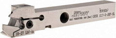 Iscar - GHS, External, Right Hand, 0.087 to 0.118" Groove Width, Indexable Grooving Tool Holder - GI.., TIP Insert Compatibility, 1/2" Shank Height, 1/2" Shank Width, 4" OAL, Through Coolant - Benchmark Tooling