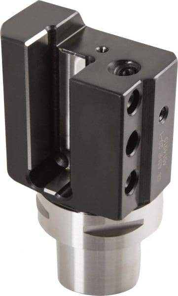 Iscar - 100mm Head Length, Modular Grooving Blade Holder Head - Left Hand Cut, System Size C6, Through Coolant, Series CAMFIX - Benchmark Tooling