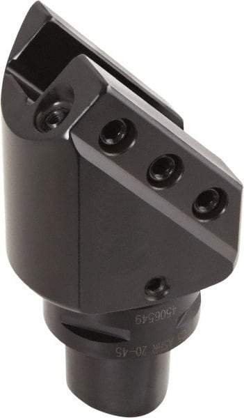 Iscar - 127mm Head Length, Modular Grooving Blade Holder Head - Left Hand Cut, System Size C5, Through Coolant, Series CAMFIX - Benchmark Tooling