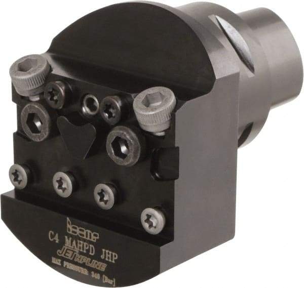 Iscar - 46mm Head Length, Modular Grooving Blade Holder Head - System Size C4, Through Coolant, Series CAMFIX, JetHPLine, Modular Grip - Benchmark Tooling