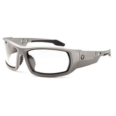 Odin Clear Lens Matte Gray Safety Glasses - Benchmark Tooling