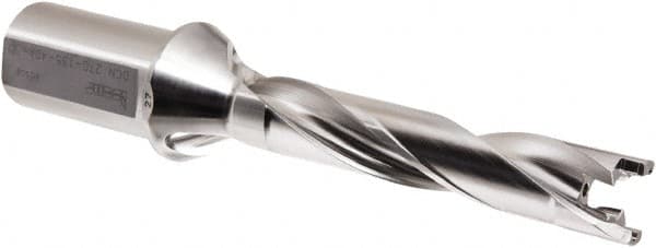 Iscar - 1-1/16" to 27.9mm Diam, 5xD, 135mm Max Depth, 40mm Shank Diam, 245.7mm OAL, Replaceable-Tip Drill - FCP, HCP-IQ, ICK, ICK-2M, ICM, ICP, iCP-2M Insert, 50100387 Toolholder, Series SumoCham - Benchmark Tooling