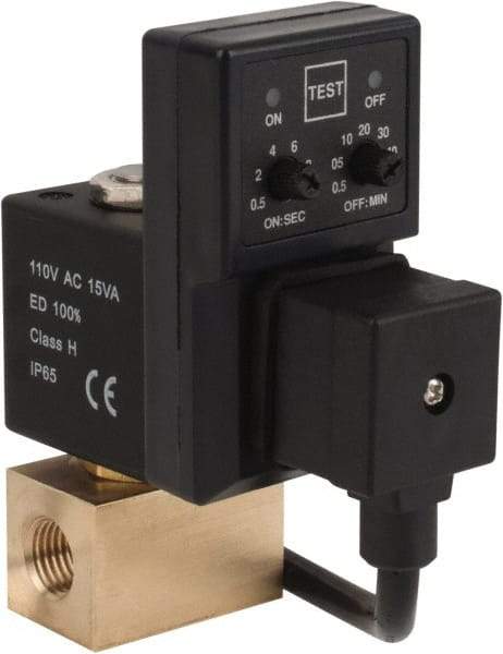 PRO-SOURCE - 1/4" Inlet, Electronic Condensate Drain Valve - 230 psi - Benchmark Tooling