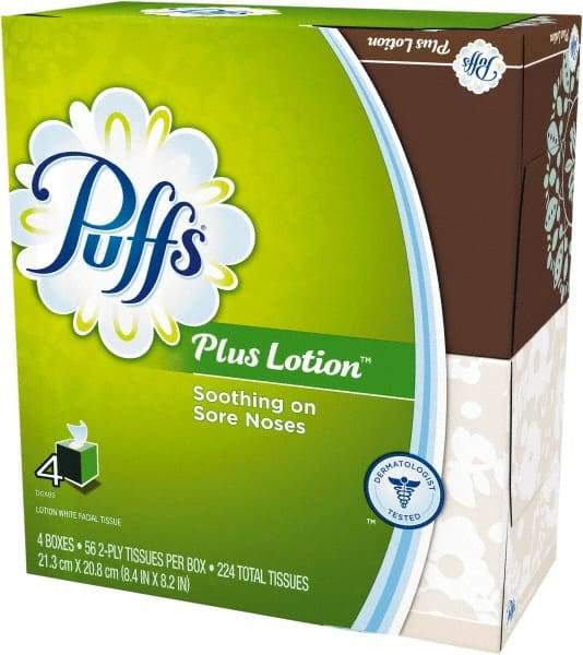 Puffs - Decorative Box of White Facial Tissues - 1 Ply - Benchmark Tooling