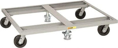 Little Giant - 3,600 Lb Capacity Steel Pallet Dolly - 48" Long x 40" Wide x 9" High, 6" Phenolic Wheels - Benchmark Tooling