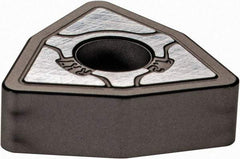 Walter - WNMA433 RK7 Grade WKK10S Carbide Turning Insert - TiCN/Al2O3/TiCN Finish, 80° Trigon, 1/2" Inscr Circle, 3/16" Thick, 3/64" Corner Radius - Benchmark Tooling