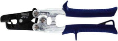 Midwest Snips - 9" OAL Snap Lock Punch for HVAC - 1" Jaw Width, 1/4" Jaw Depth - Benchmark Tooling