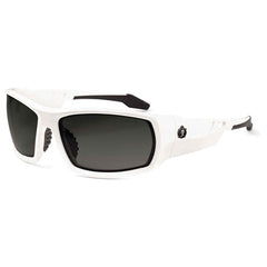 Odin Smoke Lens White Safety Glasses - Benchmark Tooling