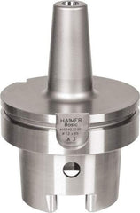 HAIMER - 12mm Hole Diam, HSK100A Taper Shank Shrink Fit Tool Holder & Adapter - 3" Projection, 24mm Nose Diam, 47mm Clamping Depth, 25,000 RPM - Exact Industrial Supply