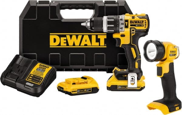 DeWALT - 20V 1/2" Chuck Cordless Hammer Drill - Benchmark Tooling