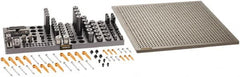 Renishaw - M6, CMM Clamping Kit - Use with CMM Fixtures, Includes 110Pc. Component Set, 450x450mm Plate - Benchmark Tooling