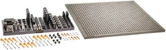 Renishaw - M8, CMM Clamping Kit - Use with CMM Fixtures, Includes 110Pc. Component Set, 600x600mm Plate - Benchmark Tooling