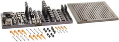 Renishaw - M8, CMM Magnetic & Clamping Kit - Use with CMM Fixtures, Includes 114Pc. Component Set, 300x300mm Plate - Benchmark Tooling