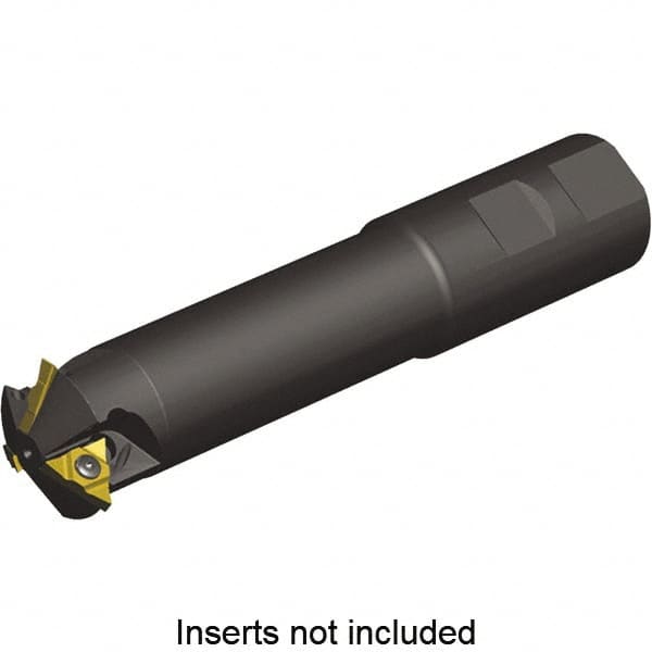 Kennametal - 0.91" Cut Diam, 2.96" Max Depth of Cut, 1" Shank Diam, Indexable Thread Mill - Insert Style KTM11, 11mm Insert Size, 2 Inserts, Toolholder Style KTMD, 5.38" OAL - Benchmark Tooling