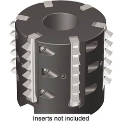 Kennametal - 2.09" Cut Diam, 2" Max Depth of Cut, 3/4" Arbor Hole Diam, Indexable Thread Mill - Insert Style TM41, 41mm Insert Size, 5 Inserts, Toolholder Style TMS41, 2" OAL - Benchmark Tooling