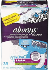 Always - Folded Sanitary Napkins - Long, Maximum Protection - Benchmark Tooling