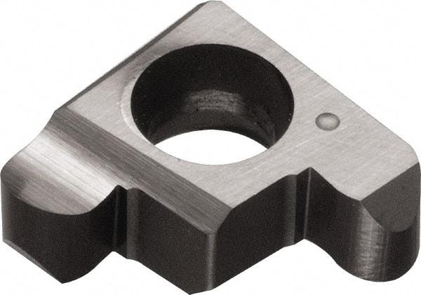 Kyocera - 200GE B Grade PR1225, 2mm Cutting Width Carbide Grooving Insert - 2.2mm Max Depth of Cut, Right Hand, 1mm Corner Radius, Megacoat Finish - Benchmark Tooling