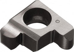 Kyocera - 200GE B Grade PR1225, 2mm Cutting Width Carbide Grooving Insert - 2.2mm Max Depth of Cut, Right Hand, 1mm Corner Radius, Megacoat Finish - Benchmark Tooling