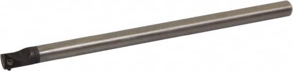 Kyocera - 9mm Min Bore Diam, 143mm OAL, 8mm Shank Diam, C...STXP (B) Indexable Boring Bar - 14mm Max Bore Depth, TPET 1515.., TPGB 1515.., TPGH 1515.., TPGT 1515.., TPMH 1515.. Insert, Screw Holding Method - Benchmark Tooling