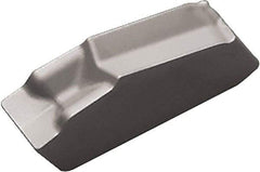 Kyocera - TK P PR1535 Grade, 0.122" Cutting Width, Carbide Cutoff Insert - Neutral Lead Angle, 0.0098" Cnr Rad, Megacoat Nano Coated - Benchmark Tooling