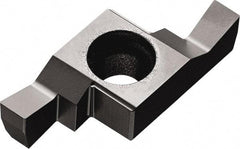 Kyocera - 120GE C Grade PR1225, 1.2mm Cutting Width Carbide Grooving Insert - 2.5mm Max Depth of Cut, Left Hand, 0.05mm Corner Radius, Megacoat Finish - Benchmark Tooling