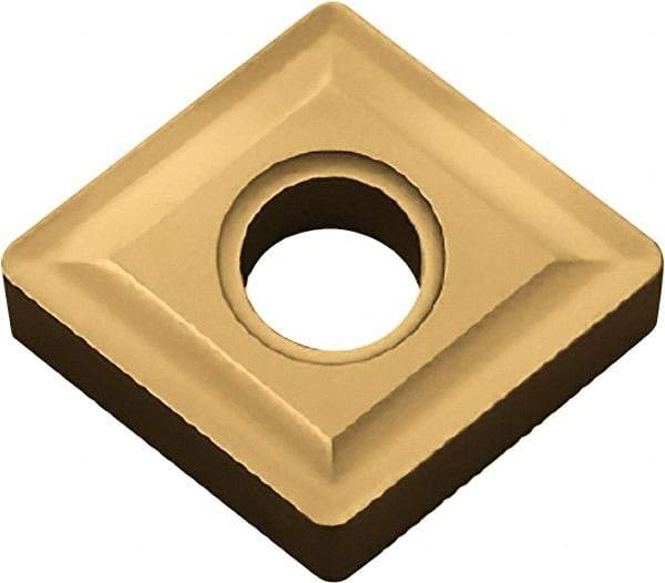 Kyocera - CNMG432 Grade KW10 Carbide Turning Insert - Uncoated, 80° Diamond, 1/2" Inscr Circle, 3/16" Thick, 1/32" Corner Radius - Benchmark Tooling