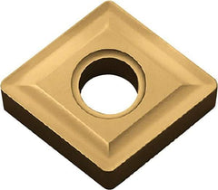 Kyocera - CNMG643 Grade CA510 Carbide Turning Insert - TiCN/Al2O3/TiN Finish, 80° Diamond, 3/4" Inscr Circle, 1/4" Thick, 3/64" Corner Radius - Benchmark Tooling