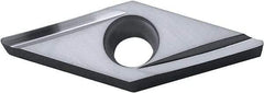 Kyocera - VBGT331 Y Grade PR1005 Carbide Turning Insert - TiCN Finish, 35° Diamond, 3/8" Inscr Circle, 3/16" Thick, 1/64" Corner Radius - Benchmark Tooling