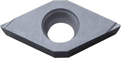 Kyocera - DCGT32.50.5 F Grade PR930 Carbide Turning Insert - TiCN Finish, 55° Diamond, 3/8" Inscr Circle, 5/32" Thick, 0.008" Corner Radius - Benchmark Tooling
