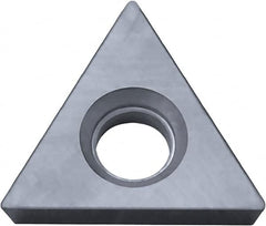 Kyocera - TPGB21.51 Grade KW10 Carbide Turning Insert - Uncoated, 60° Triangle, 1/4" Inscr Circle, 3/32" Thick, 1/64" Corner Radius - Benchmark Tooling