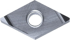 Kyocera - DNGG332 S Grade PV90 Cermet Turning Insert - TiN Finish, 55° Diamond, 3/8" Inscr Circle, 3/16" Thick, 1/32" Corner Radius - Benchmark Tooling