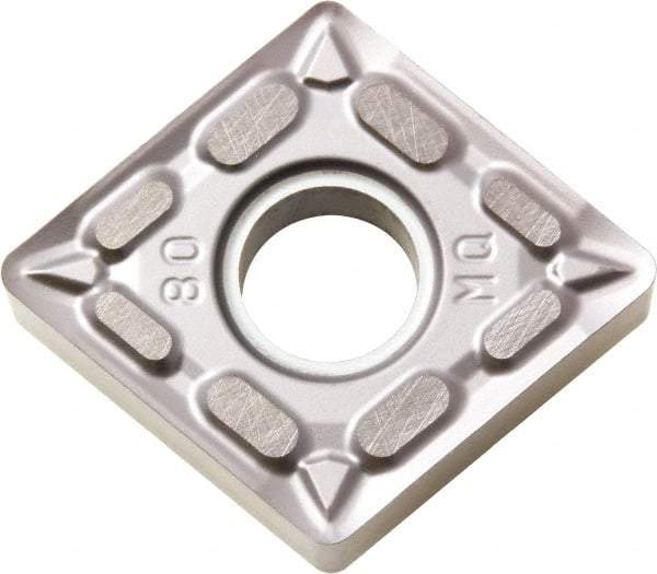 Kyocera - CNMG431 MQ Grade PR1125 Carbide Turning Insert - TiAlN Finish, 80° Diamond, 1/2" Inscr Circle, 3/16" Thick, 1/64" Corner Radius - Benchmark Tooling