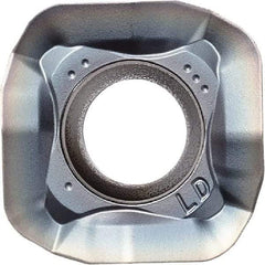 Kyocera - SOMT100420 LD Grade PR1535 Carbide Milling Insert - Megacoat Nano Finish, 4.58mm Thick, 10.45mm Inscribed Circle - Benchmark Tooling