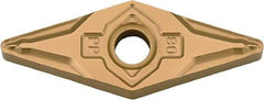 Kyocera - VNMG332 PP Grade PV720 Cermet Turning Insert - TiCN (Megacoat Nano) Finish, 35° Diamond, 3/8" Inscr Circle, 3/16" Thick, 1/32" Corner Radius - Benchmark Tooling