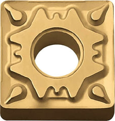 Kyocera - SNMG433 HQ Grade CA515 Carbide Turning Insert - TiCN/Al2O3/TiN Finish, 90° Square, 1/2" Inscr Circle, 3/16" Thick, 3/64" Corner Radius - Benchmark Tooling