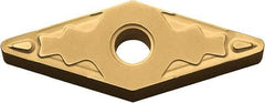Kyocera - VNMG331 HQ Grade PV720 Cermet Turning Insert - TiCN (Megacoat Nano) Finish, 35° Diamond, 3/8" Inscr Circle, 3/16" Thick, 1/64" Corner Radius - Benchmark Tooling