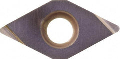 Kyocera - DCET32.50.2 FSF Grade PR930 Carbide Turning Insert - TiCN Finish, 55° Diamond, 3/8" Inscr Circle, 5/32" Thick, 0.004" Corner Radius - Benchmark Tooling