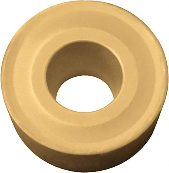 Kyocera - RCMX1003M0 Grade TN60 Cermet Turning Insert - Uncoated, Round, 10mm Inscr Circle, 1/8" Thick - Benchmark Tooling