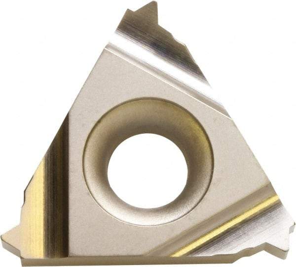 Kyocera - TNN32 Grade TC60, External UN Threading Insert - 16 TPI Ext Pitch, Right Hand Insert, NbC Finish, Cermet - Benchmark Tooling