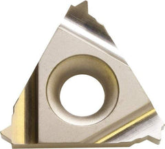 Kyocera - TNN32 Grade TC60, External UN Threading Insert - 16 TPI Ext Pitch, Right Hand Insert, NbC Finish, Cermet - Benchmark Tooling
